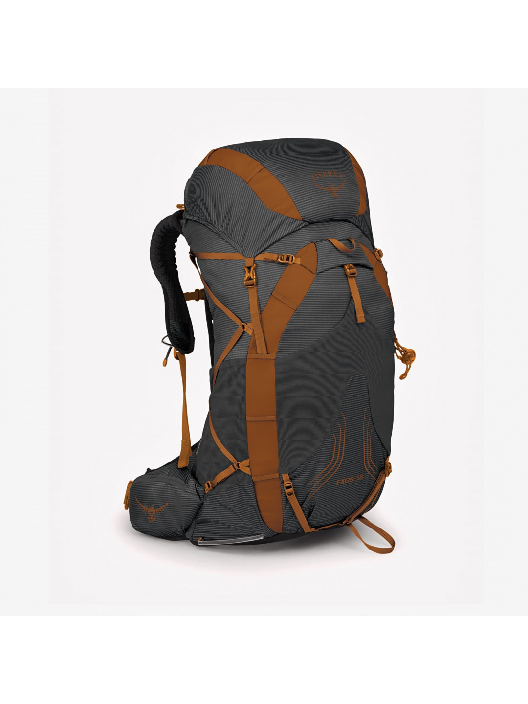 Batoh Osprey Exos 38 Dark Charcoal Grey S M